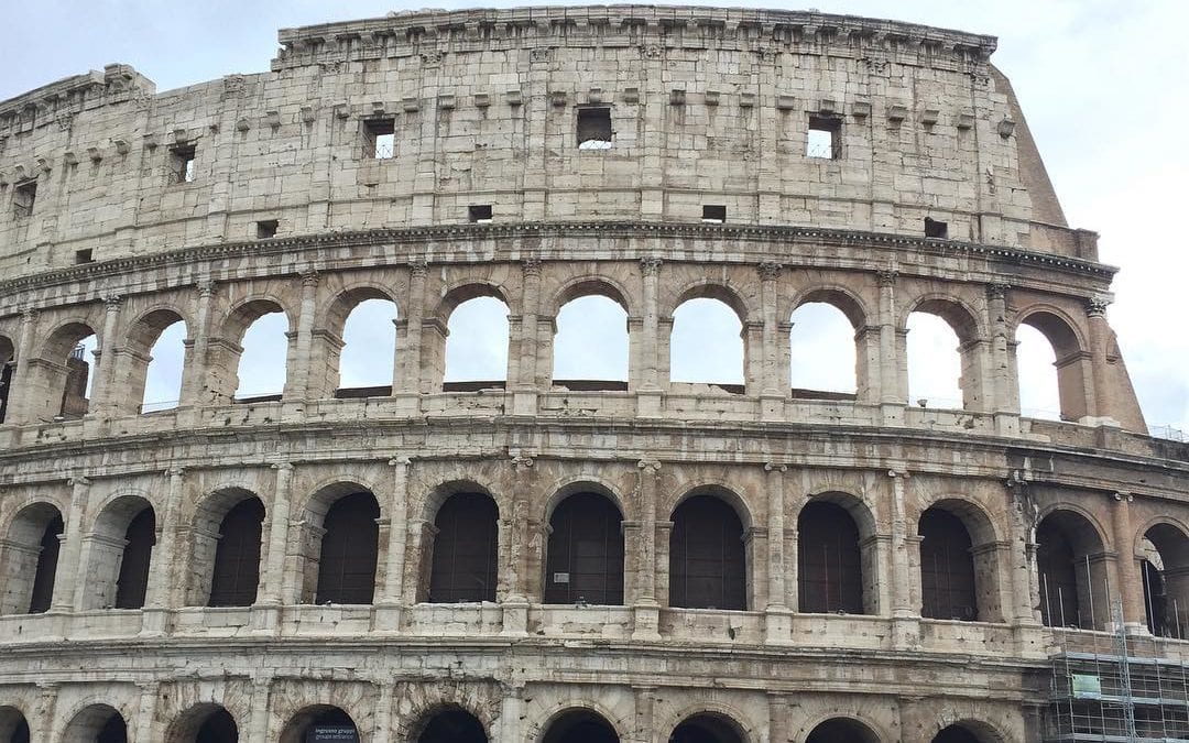 Visited the #Colosseum in #Rome. I can feel the #history, #grief #anxiety #emotions