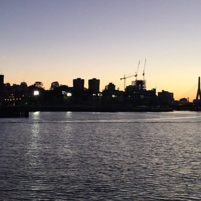 #dusk #boston #harbor #sunset