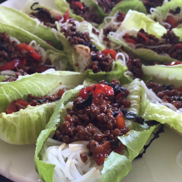 Thai Chicken Lettuce Wrap – Recipe