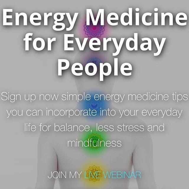 #energymedicine for everyday people. #freewebinar #healingplacemedfield #HealingPlaceEnergySchool register http://bit.ly/2uyzuBD