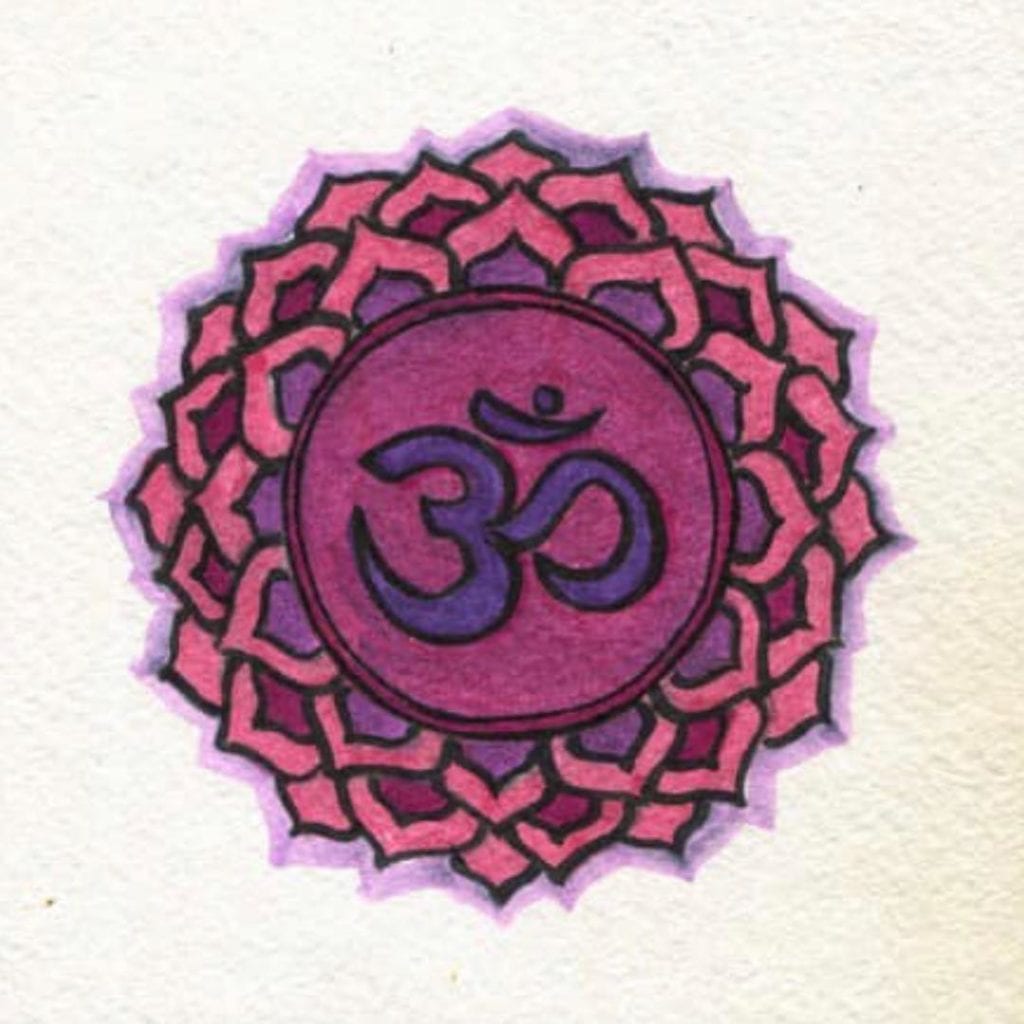 seventh chakra purple