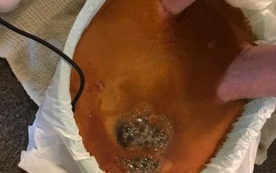 Heavy #yeast extraction #footbath #healingplacemedfield 508-359-6463.