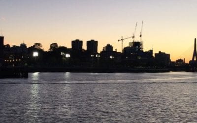 #dusk #boston #harbor #sunset