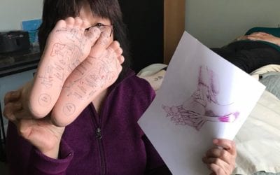 Nothing like #feet in my face #reflexology