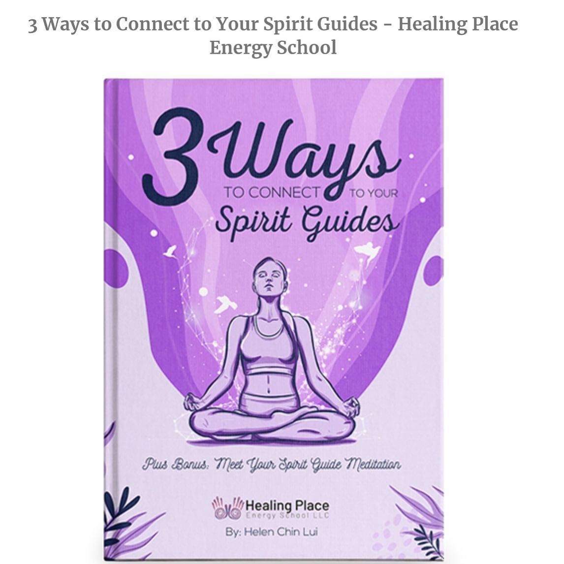 purple book 3 ways to connect to your spirit guides