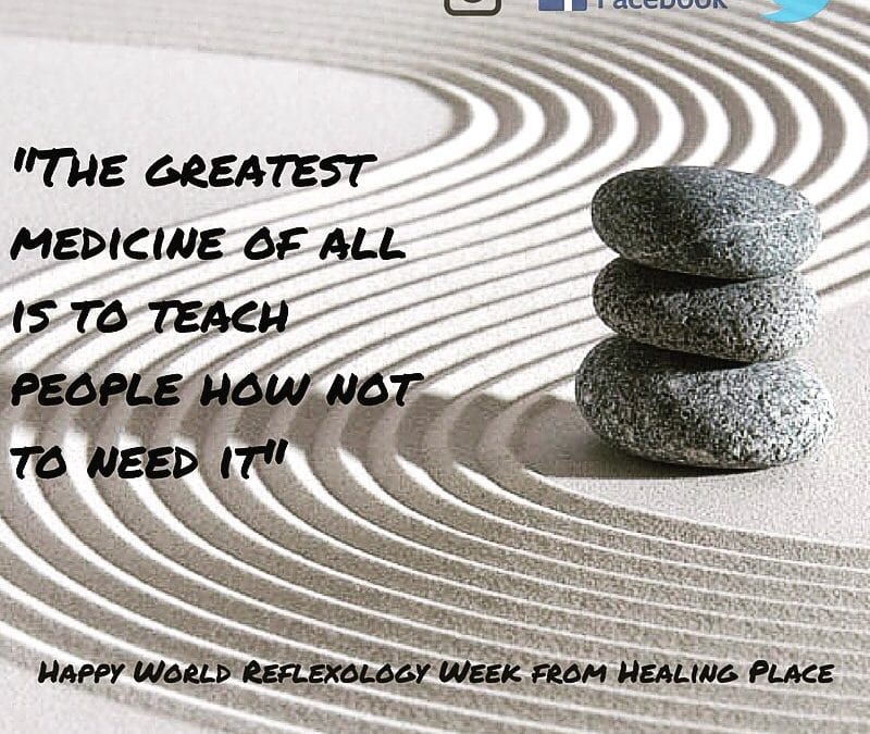 #Happy #worldreflexologyweek! It’s time to tap into your body’s ability to #selfheal with #AlternativeMedicine. Try #Reflexology #Reiki or #chakrabalancing today!