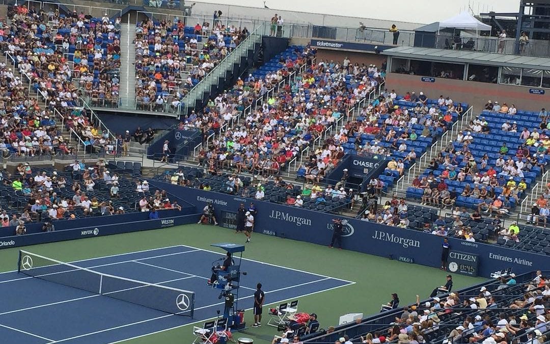 My favorite #laborday activity #usopen in #flushingmeadows #happy #tennis