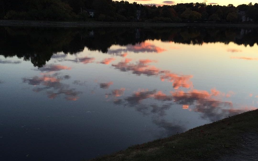 #mirror #water #heaven #peace #Meditating as I #walk