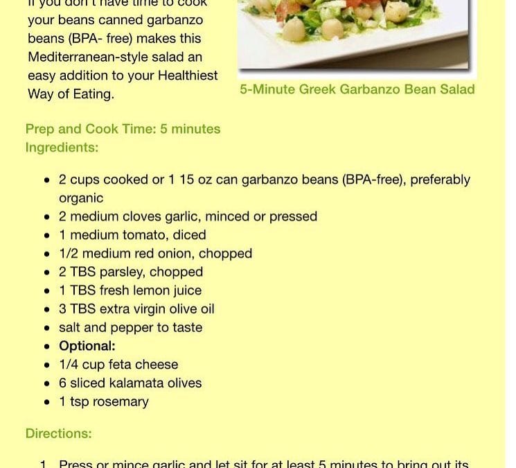 Love these #bean #salad for #dinner or #lunch