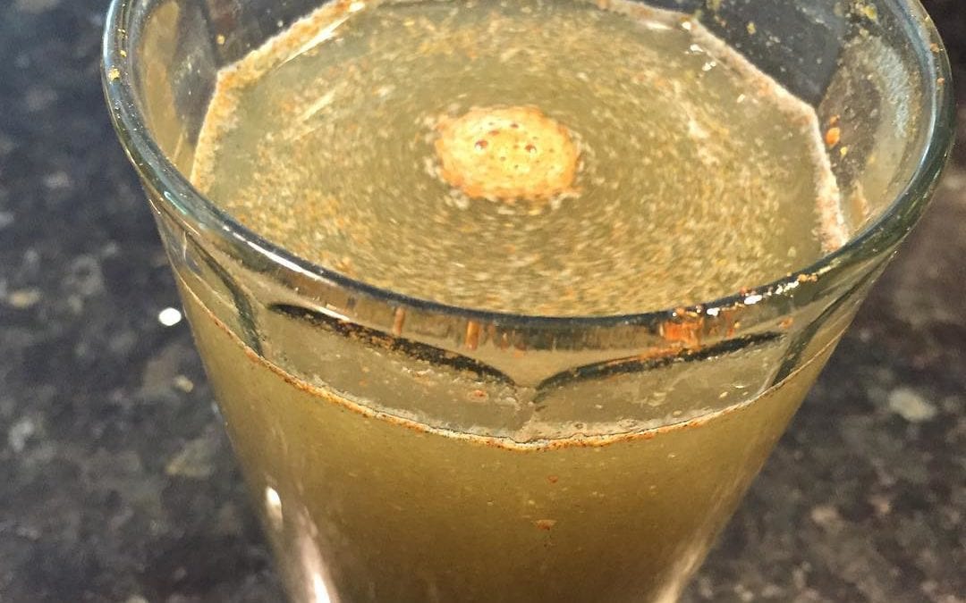 As unappetizing as this looks, I’m increasing my hydrochloric acid to improve #digestion and eliminate #gas and #bloating. I drink an #applecidervinegar beverage everyday. Mix together 12 oz of warm water, add 1 tablespoon of mother apple cider vinegar (brags) with 1 tablespoon of real honey, 1/2 teaspoon of complete greens powder and 1/4 teaspoon of cinnamon. #goodforyou