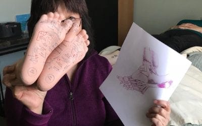 Nothing like #feet in my face #reflexology