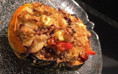 When certified reflexologist Helen Chin Lui isn’t giving reflexology healing, writing or filming she is creating gluten free recipes. Here is a hearty healthy recipes. This is Helen’s gluten-free quinoa stuffed acorn squash recipe she created. Easy to make. Enjoy. https://bit.ly/3hopWkK #quinoa #wholefoodplantbased #glutenfree #healingplacemedfield #healingplaceenergyschool