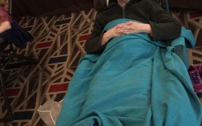 Reflexologist Gets a Reflexology Session