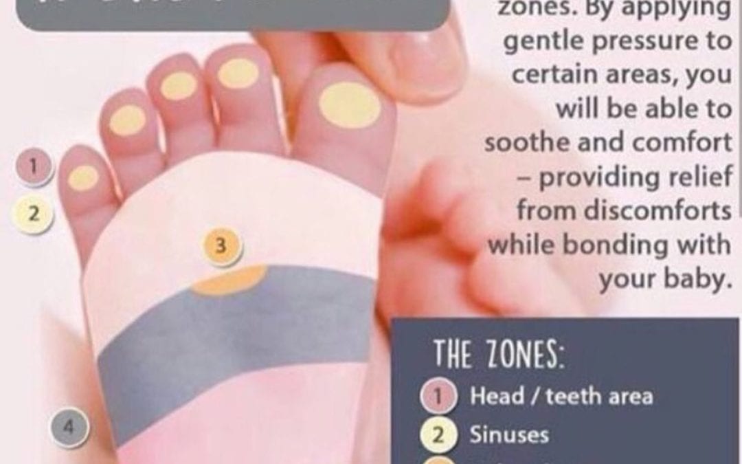 Baby #reflexology points to support #health and build the immune system. #infant #wellness #healingplacemedfield #healingplaceenergyschool