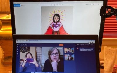 This is my set up to do a weekly live reiki meditation every Tuesday at 7pm est with @cleanse_your_aura on YouTube.com/HealingPlaceEnergySchool or Facebook.com/HealingPlaceEnergySchool. In the old days we would need tremendous amount of space and equipment. Today we are reduced to a 24” square and a chair. Miss last night’s talk – Live Reiki Healing Meditation – Embracing Your SuperHero https://youtu.be/c8Atr_KMCKU. #healingjourney #reikihealingenergy #méditation #superheroes