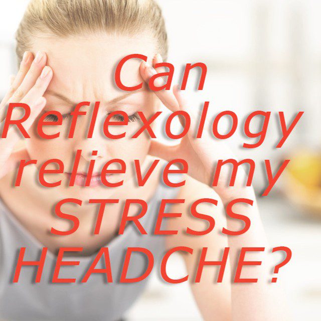 woman having stress headache