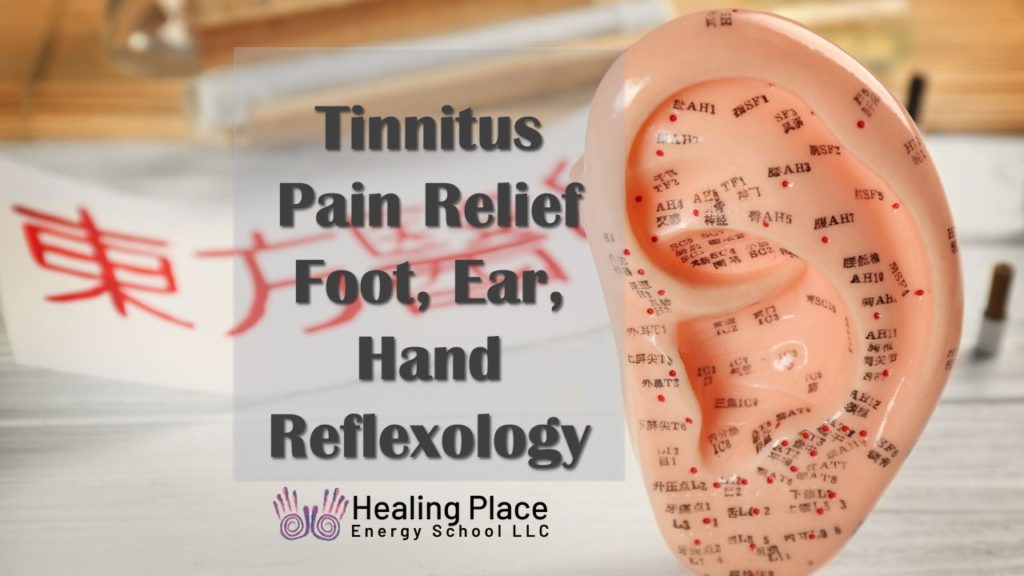 reflexology ear model tinnitus pain relief, foot, ear, hand reflexology