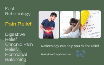 #FootReflexology For #DigestiveRelief #PainRelief #HormonalBalance #HealingPlaceEnergySchool