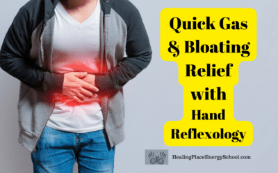 Quick Gas and Bloating Relief with Hand Reflexology #GasAndBloating #HandReflexologytoReleaseGasandBloating #HealingPlaceEnergySchool