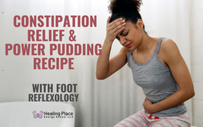 #ConstipationReliefWithFootReflexology #ConstipationPowerPuddingRecipe  #SelfCare #ReflexologyNearMe