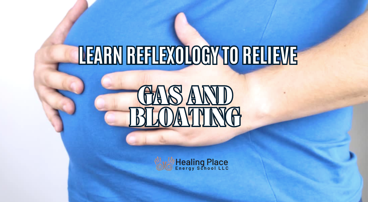 foot massage to relieve gas and bloating