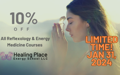 Want to be a Holistic Healer with #Reflexology, #ChakraBalance #EnergyMedicine? Get 10% off #HomeHealingCourses #HealingPlaceEnergySchool