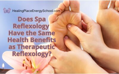 Does Spa Reflexology have the Same Health Benefits as Therapeutic Reflexology? #FootMassage #FootReflexology #ReflexologyNearMe #HealingPlaceEnergySchool