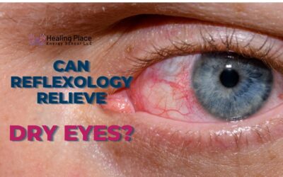 Can Reflexology Relieve Dry Eye Relief? Try #HandReflexology #ReflexologyNearMe #HealingPlaceEnergySchool